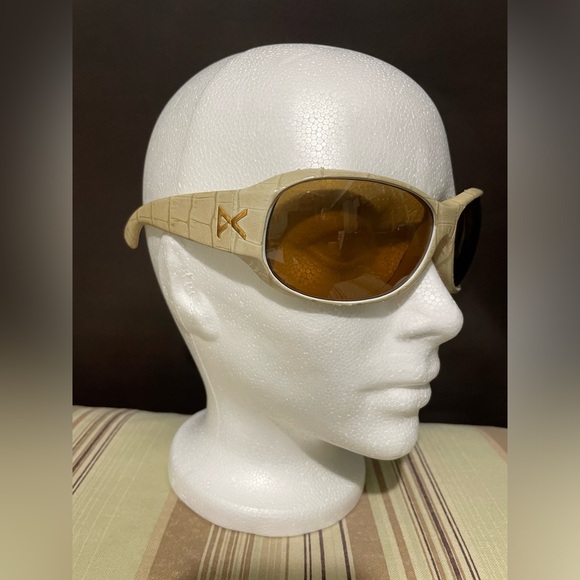 ANON Rufus CROCODILE POLARIZED SUNGLASSES! Unisex Rare Vintage Shades w/ Case! - Picture 1 of 12
